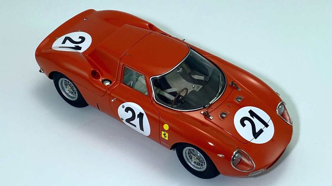 Martisan will ganz hoch hinaus mit seinem Ferrari 250 LM in 1:18