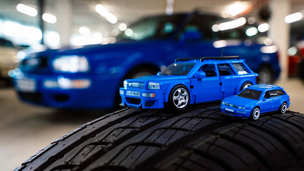 Klemmbausteine treffen Audi-Legenden von Hot Wheels in 1:32 und 1:18