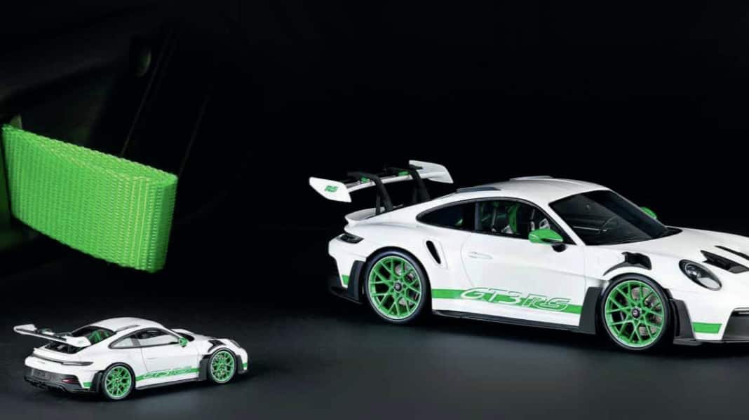 SAMMELN: ’22 Porsche 911 GT3 RS von Spark in 1:43 & 1:18 - Der Luftikus