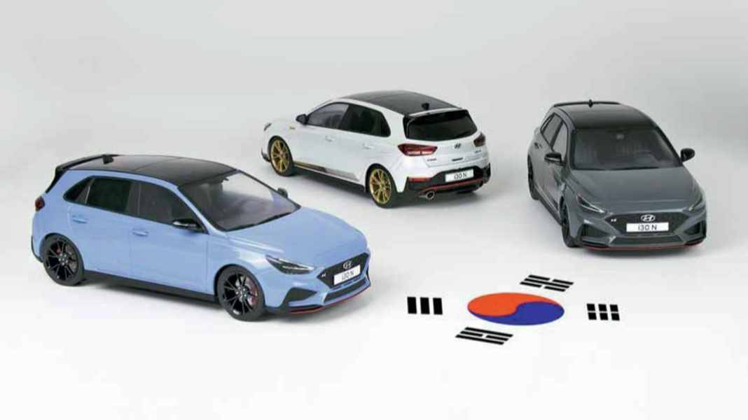 SAMMELN: Hyundai i30 N von MCG in 1:18 – Korea-Kracher