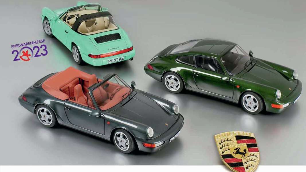 Porsche 911 (964) von Norev in 1:18  - Rettungswagen