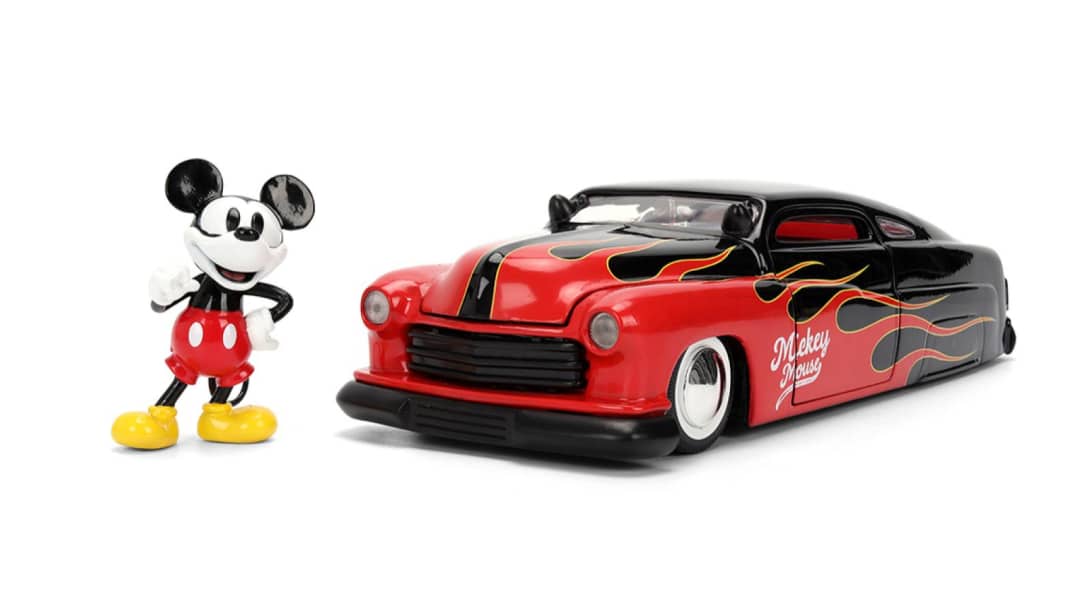 Mickey Mouse trifft Mercury Coupé im Maßstab 1:24 – dank Jada Toys