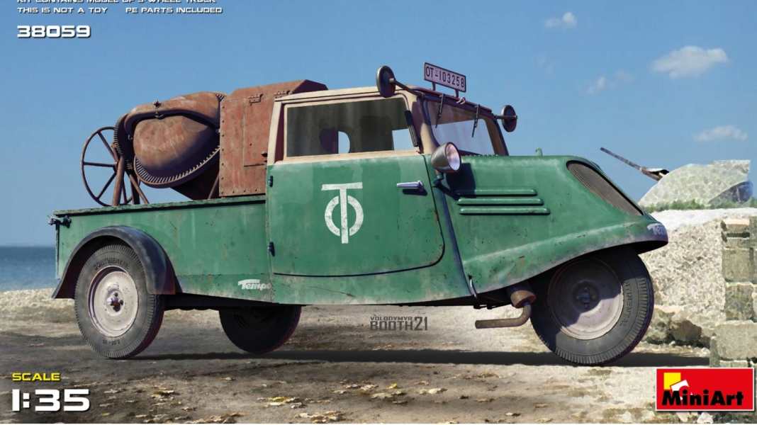 Carson-News: Die Fürther importieren Mini-Art-Bausätze von 1:35-Klassikern