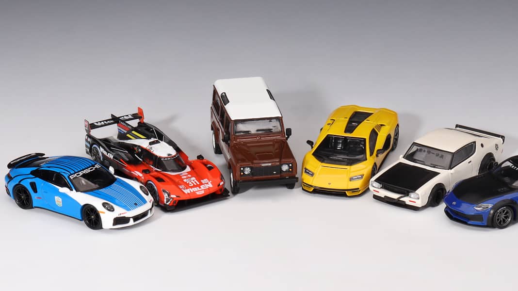 Mini GT bringt im März sechs neue Die-Cast-Flitzer im Maßstab 1:64