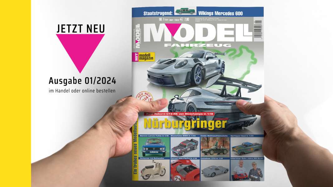 MODELL FAHRZEUG Heft 1/2024 enttarnt Neuheiten für 2024