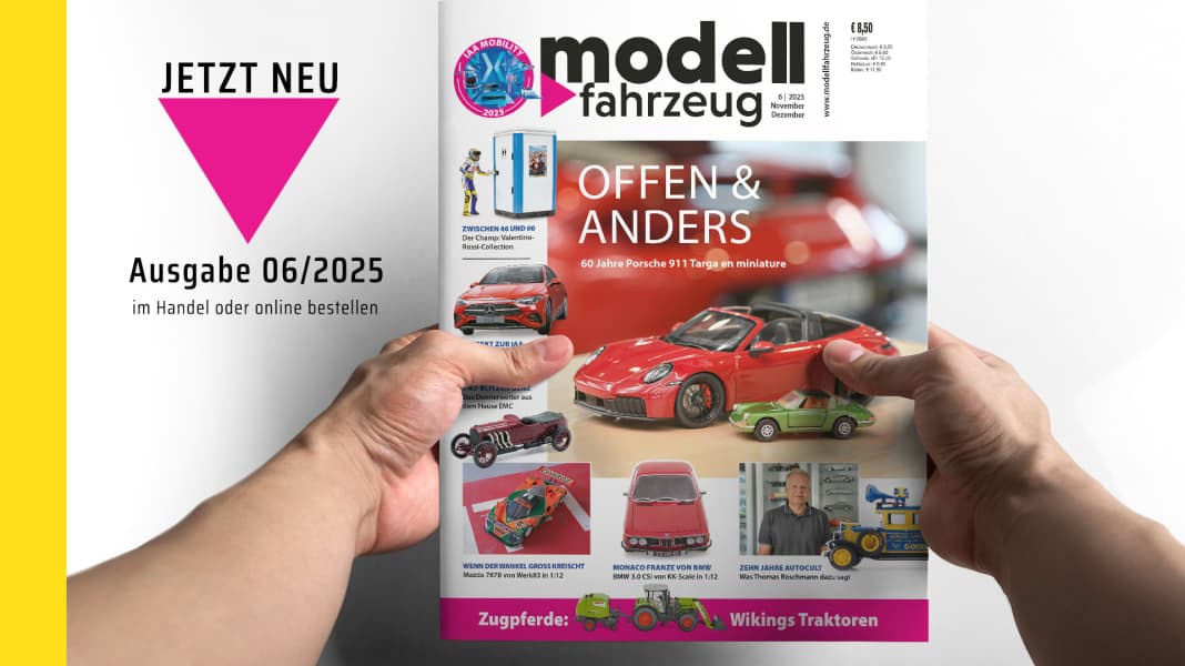Heft 6/2025: 60 Jahre Porsche 911 Targa ist uns eine Titelgeschichte wert!