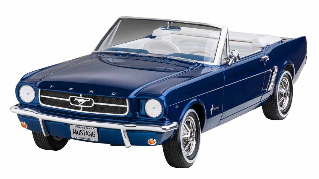 Der Mustang wird 60 und Revell feiert den Ford mit einem 1:24-Set