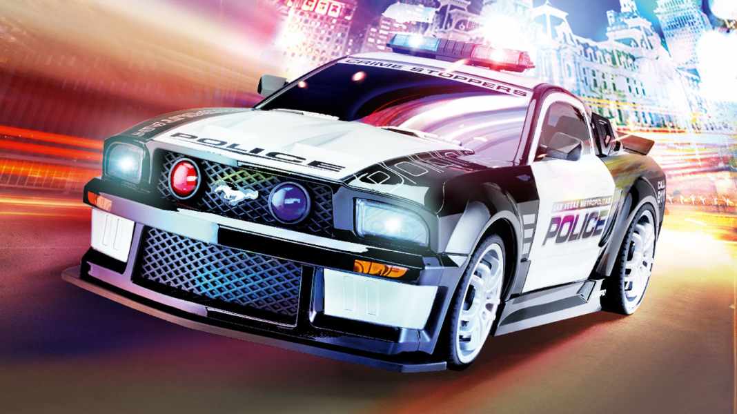 Dieser Mustang von Revell kommt schärfer daher, als es die Polizei erlaubt