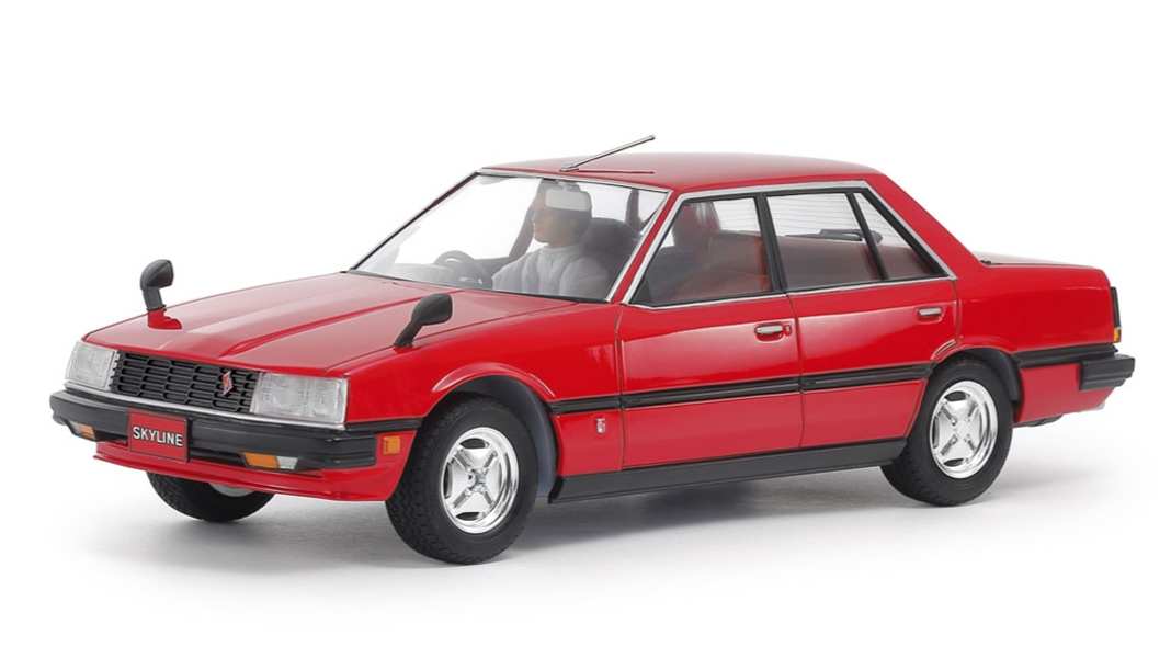 Tamiya zeigt den Nissan Skyline als 1:24-Limousine von 1981