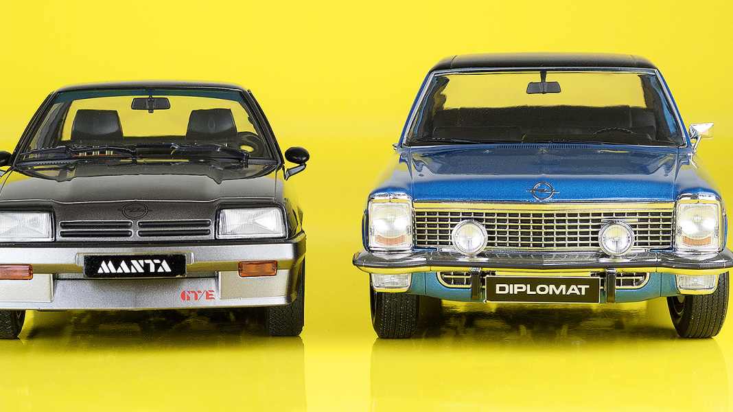 Modelissimo bringt zwei Opel-Knaller im Maßstab 1:18 heraus