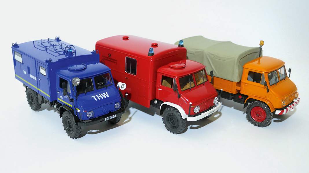 Der Unimog 404 S von Schuco in 1:43 - Die Top Ten