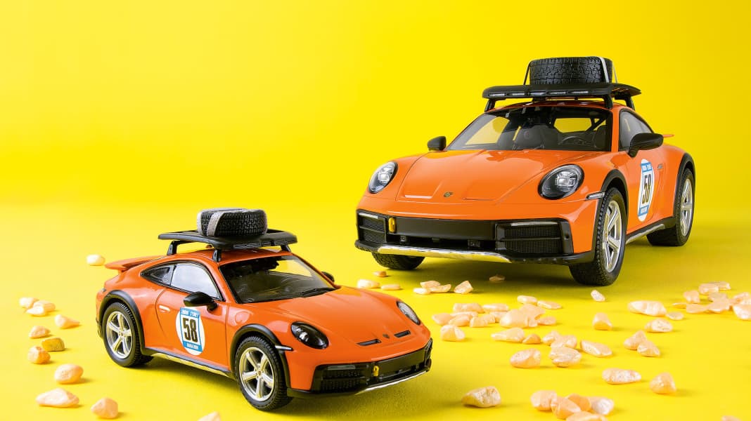 Porsche 911 Dakar RED58 von Minimax in 1:43 & 1:18 - Hart im Nehmen
