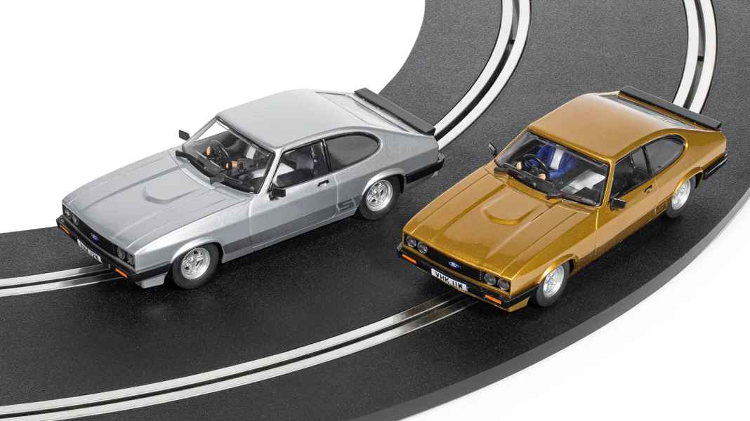 Scalextrix bringt die Rabauken-Capris von Bodie und Doyle aus “Die Profis” in 1:32