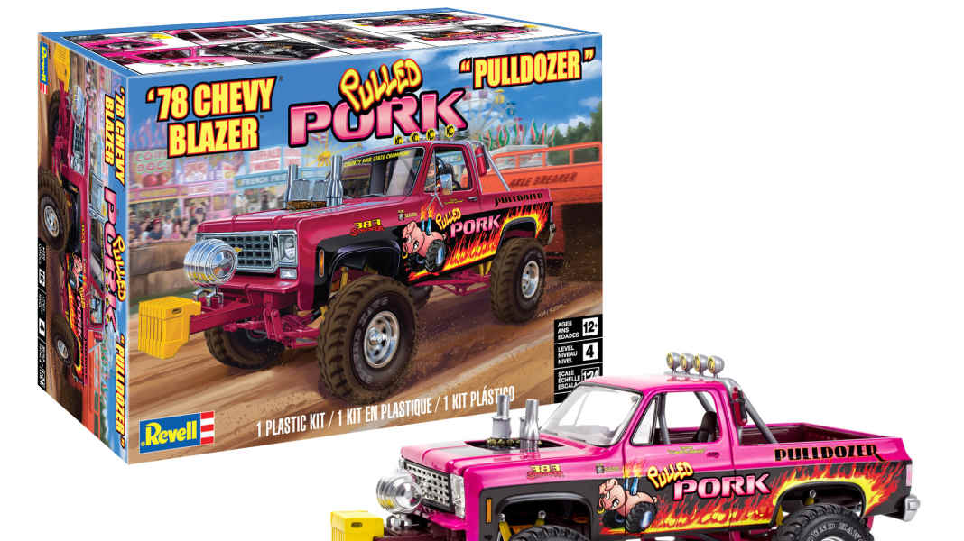 Pulldozer statt Bulldozer: Revells Chevy-Blazer-Kit in 1:24 ist anders
