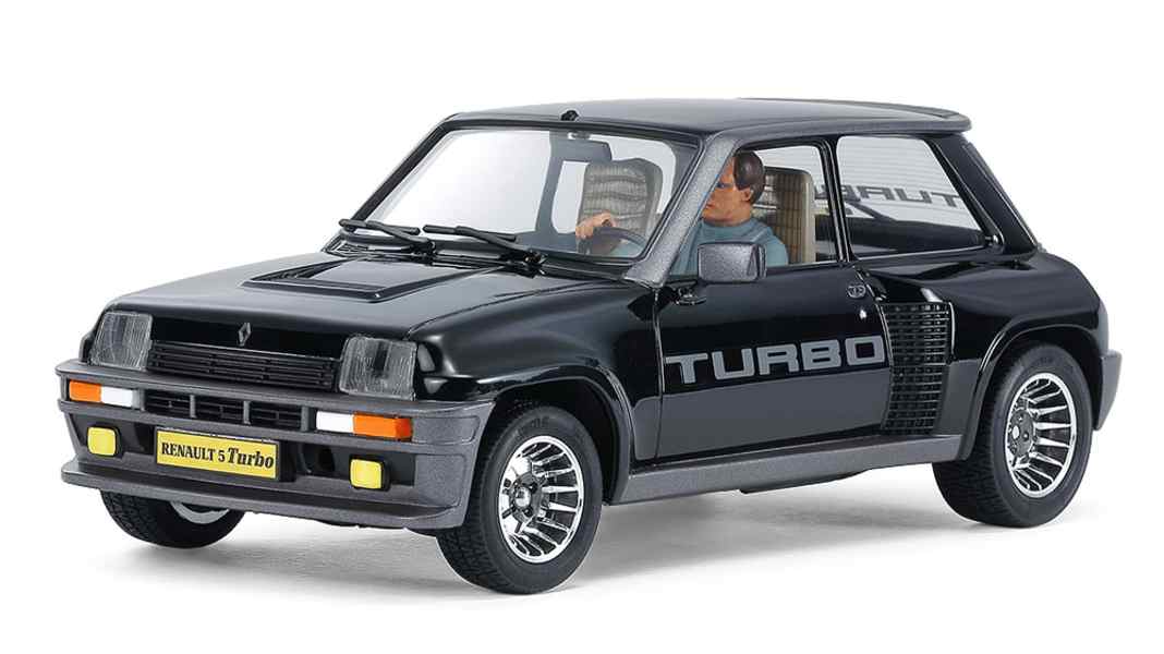Die zweite Luft: Tamiya kündigt Wiederauflage des R 5 turbo in 1:24 an
