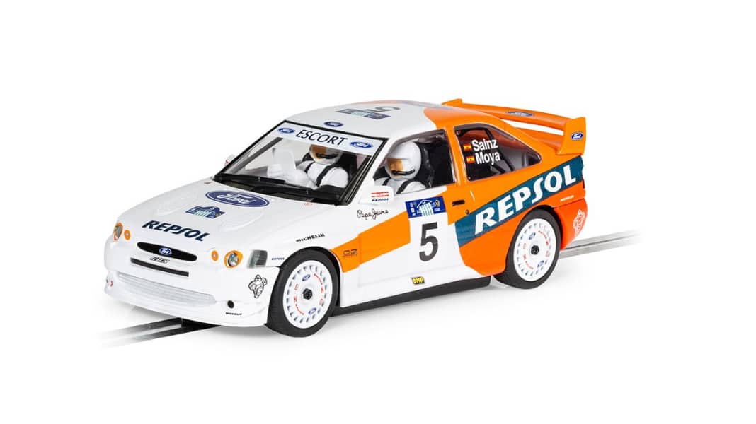 Scalextric-Hammer: Der Ford Escort als Akropolis-Sieger von 1997 in 1:32