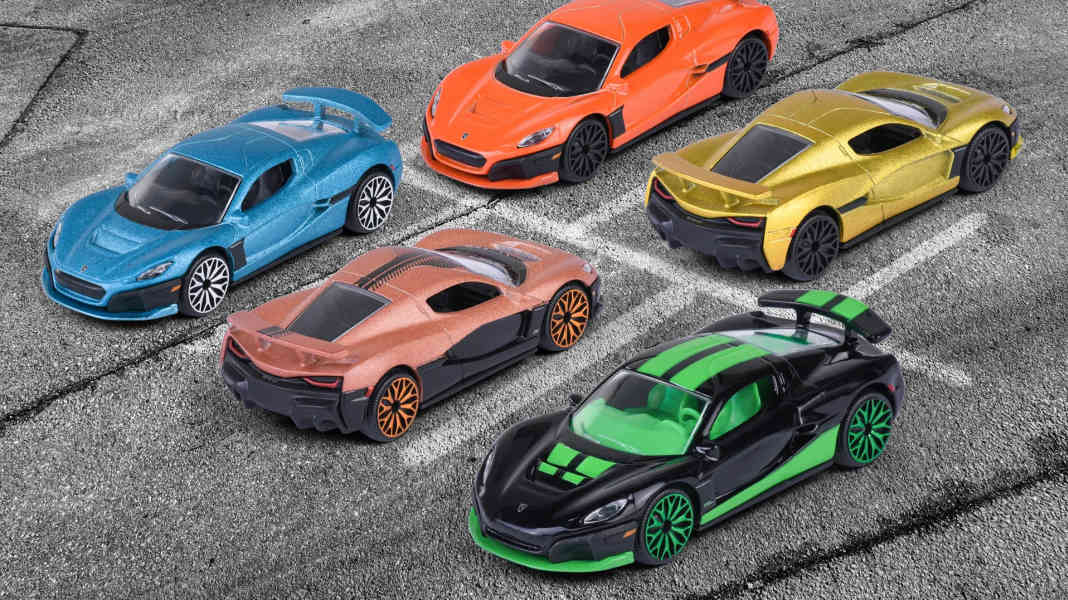 Der Rimac Nevera überholt bei Majorette in 1:64 alle! Der Rimac wer?