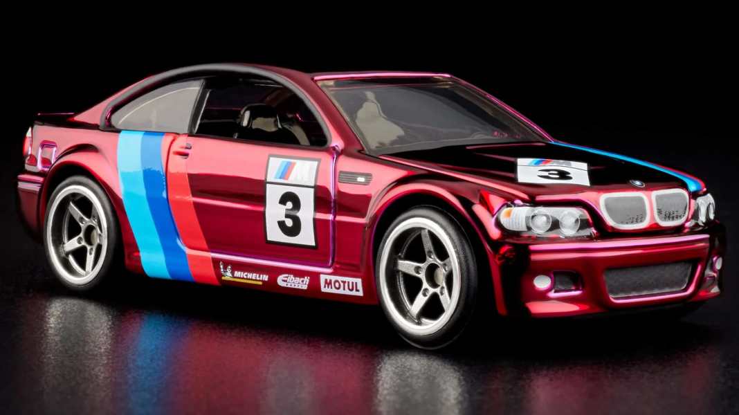 Diesen heißen Hot-Wheels-BMW gibt es im Red-Line-Club als 1:64er