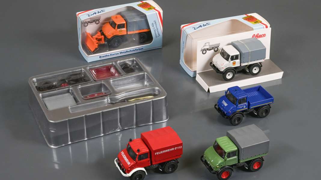 Unimog 406 von Schuco in 1:64: Er kann alles!