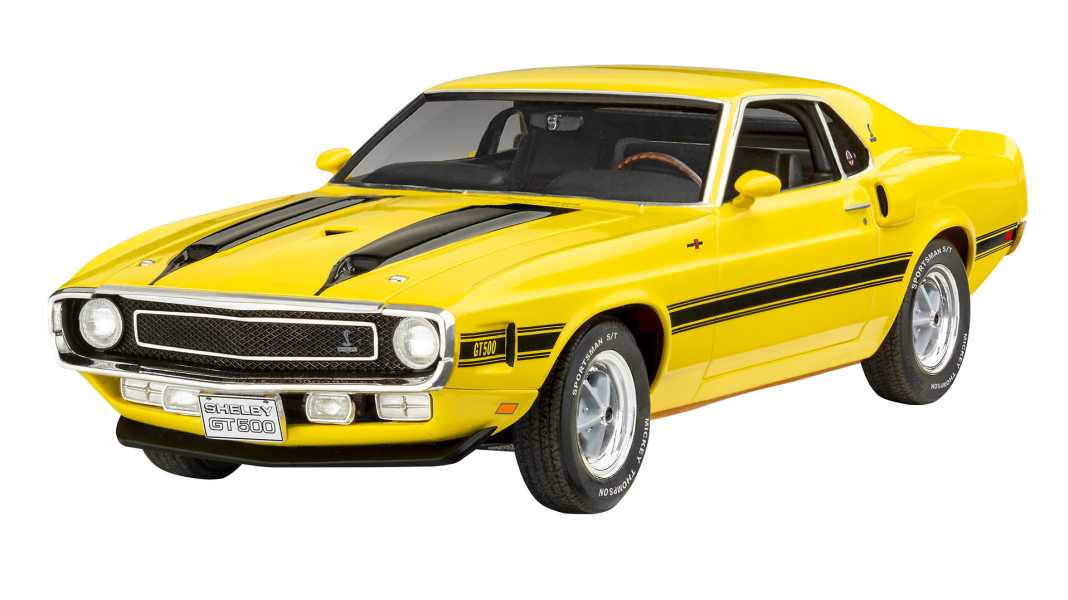 Revell setzt auf den schönsten Mustang von 1970 als 1:25-Kit und Shelby-Power
