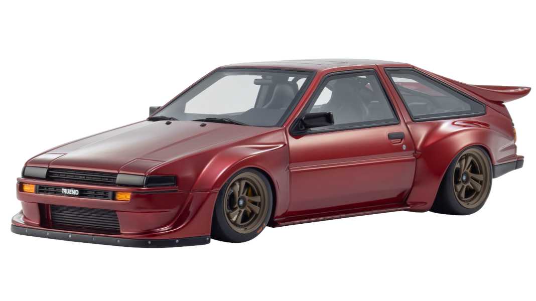 Kyosho baut Gibt´s-Ja-Gar-Nicht-Toyota als Resinemodell in 1:18