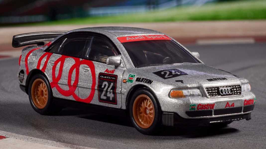 Matchbox schiebt den Audi A4 STW aus der 1:64-Box – mit rätselhafter 24!
