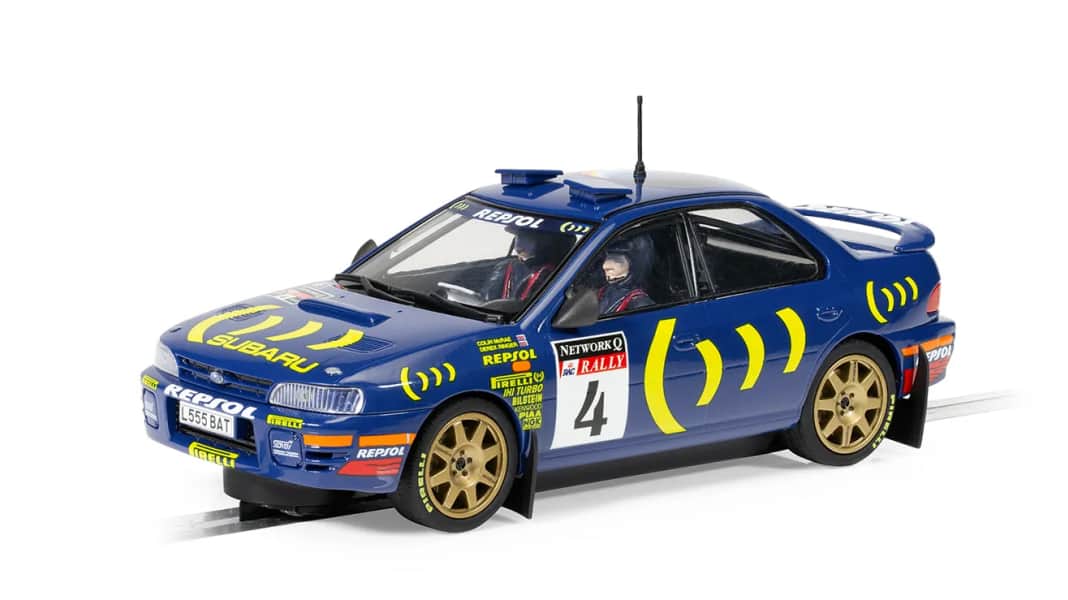 Scalextric: Der 1:32-Slotter des Subaru Impreza WRC in Champion-Edition