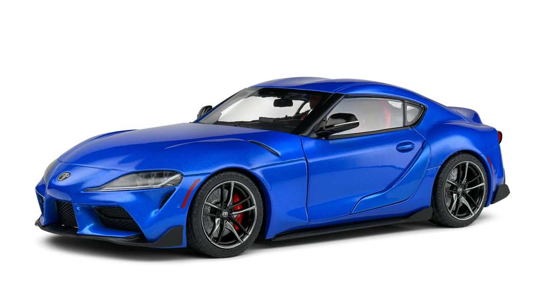 Solido macht beim Thema Toyota Supra in 1:18 eindeutig blau