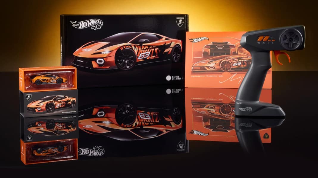 Hot Wheels RC-Lamborghini-Temerario – im Maßstab 1:64!
