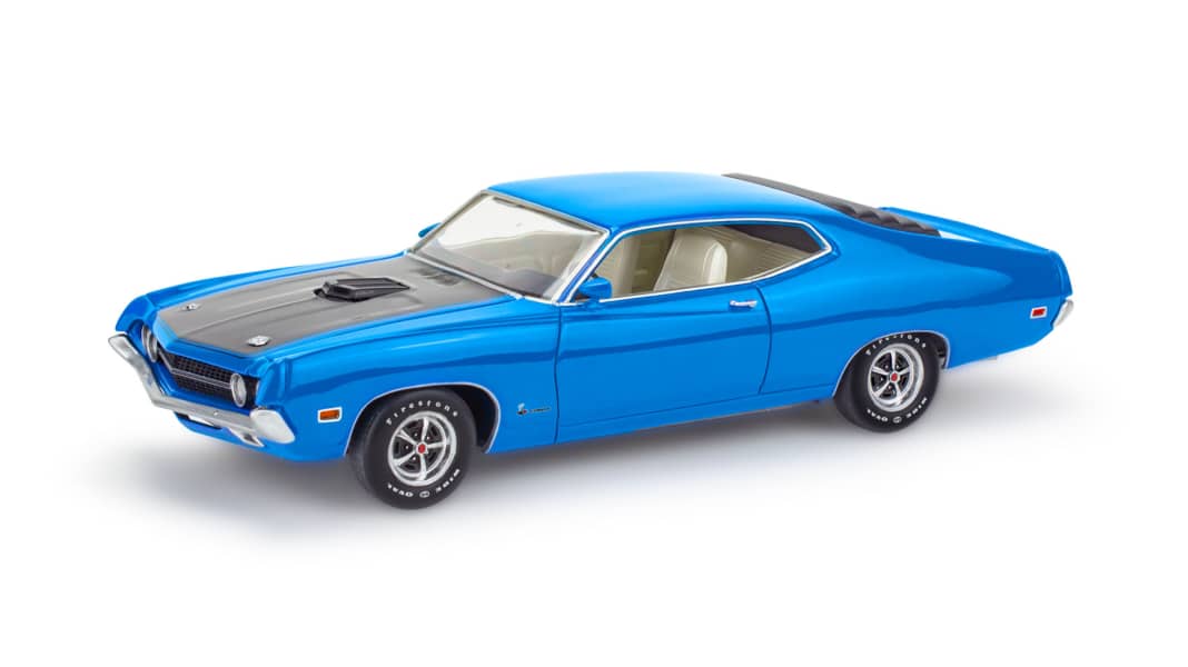 Revell bringt den Gran Torino von 1970 mit Shelby-Power in 1:24