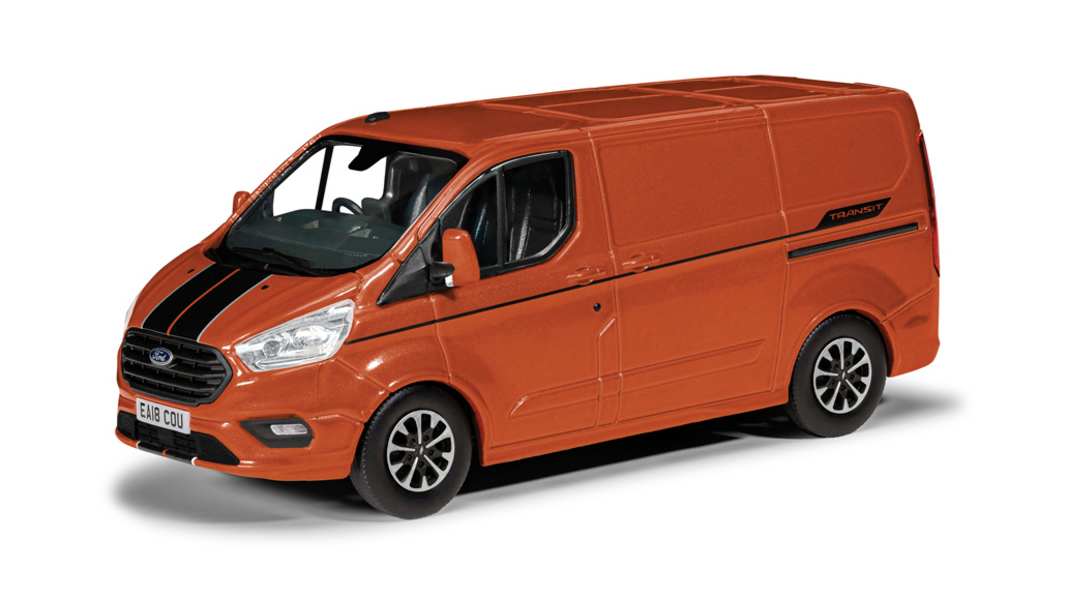 Corgi legt nach: Der Transit kommt in Custom-Version als 1:43er