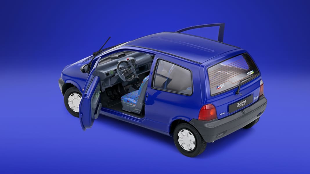 Solido feiert den Twingo-Geburtstag in 1:18 und in der Farbe Blau