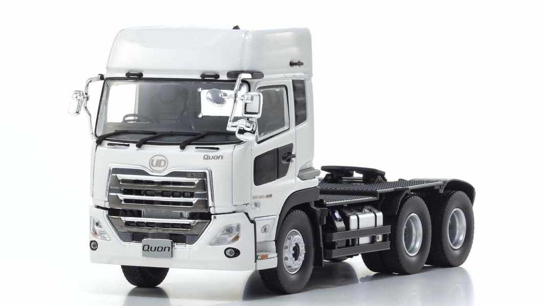 Kyosho kündigt detaillierten Japan-Truck UD Quon in 1:43 an