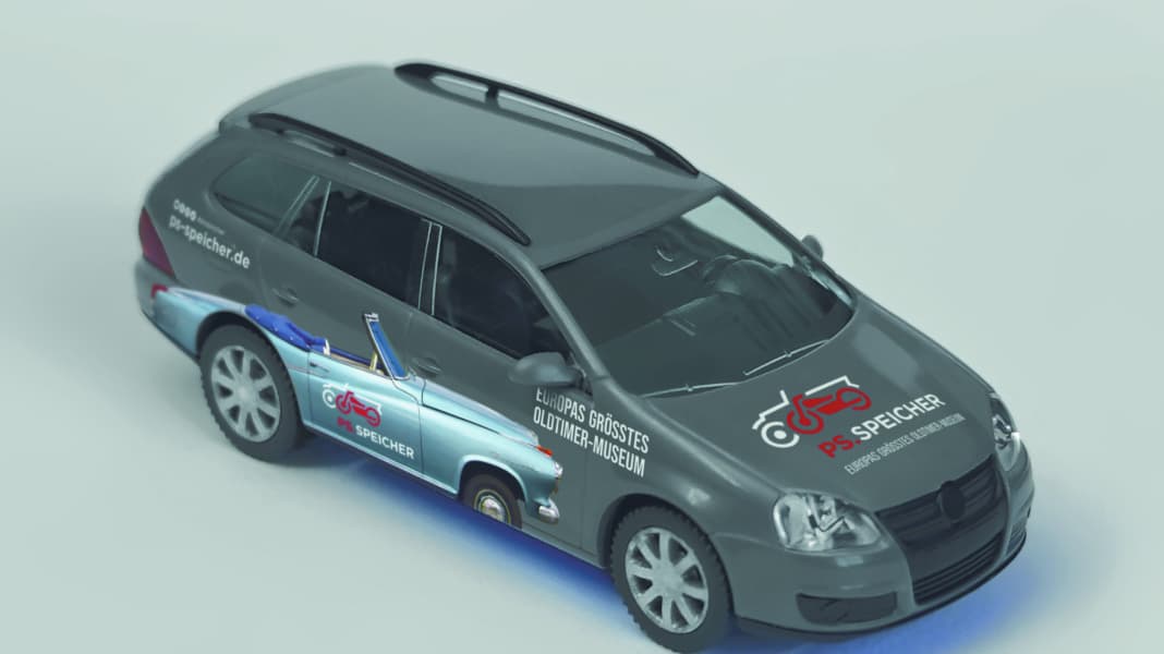 PS.Speicher: Crowdfunding-Sondermodell des Wiking-Golf in 1:87 enttarnt