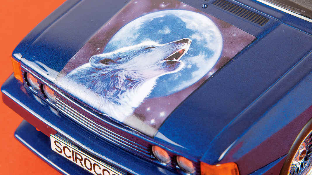 VW Scirocco I Rieger von MCG in 1:18 - Spoiler-Alarm