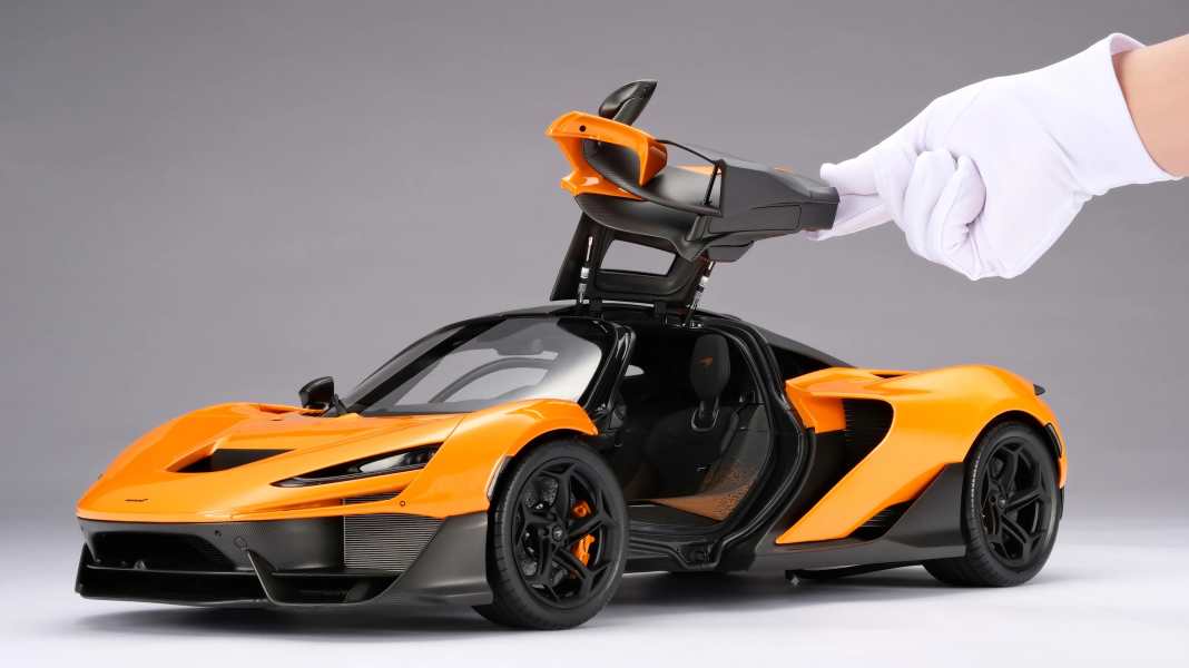 Amalgam Collection liefert McLaren W1 in 1:8 für satte 18 Mille!