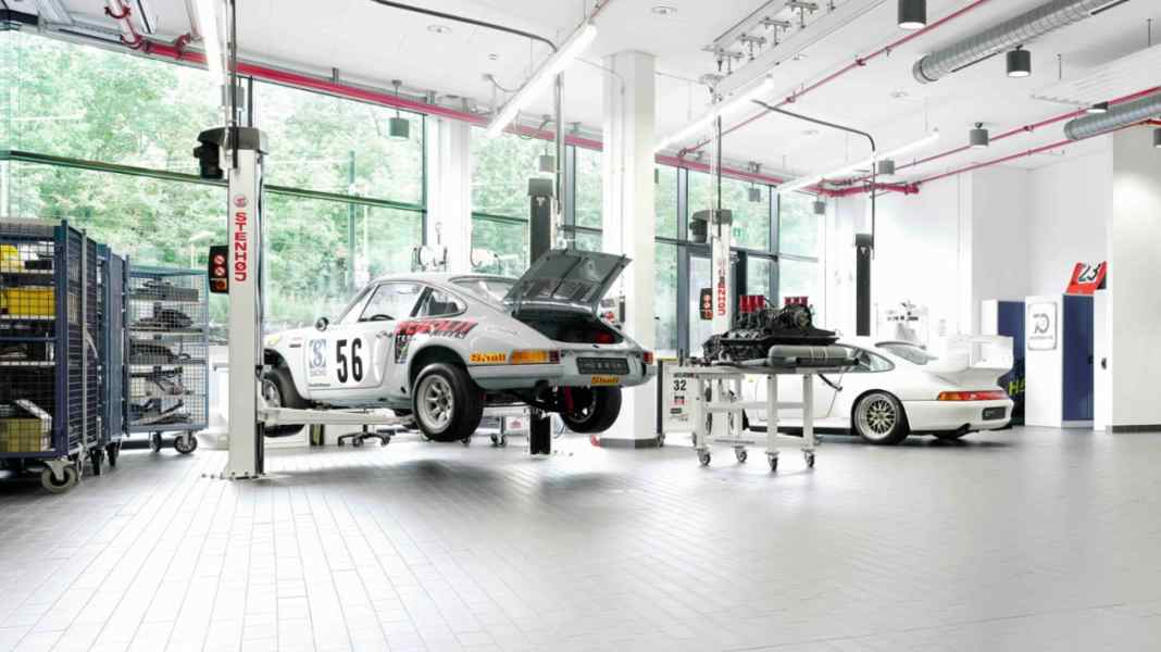 Was machen wir im Allerheiligsten von Zuffenhausen?