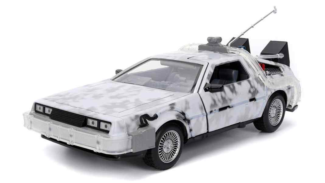 Jada Toys hat die De-Lorean-Zeitmaschine in 1:24 kalt erwischt