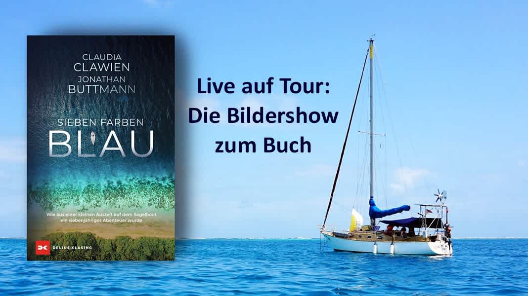 Vortragsreise: Die Bildershow zum Buch “Sieben Farben Blau”