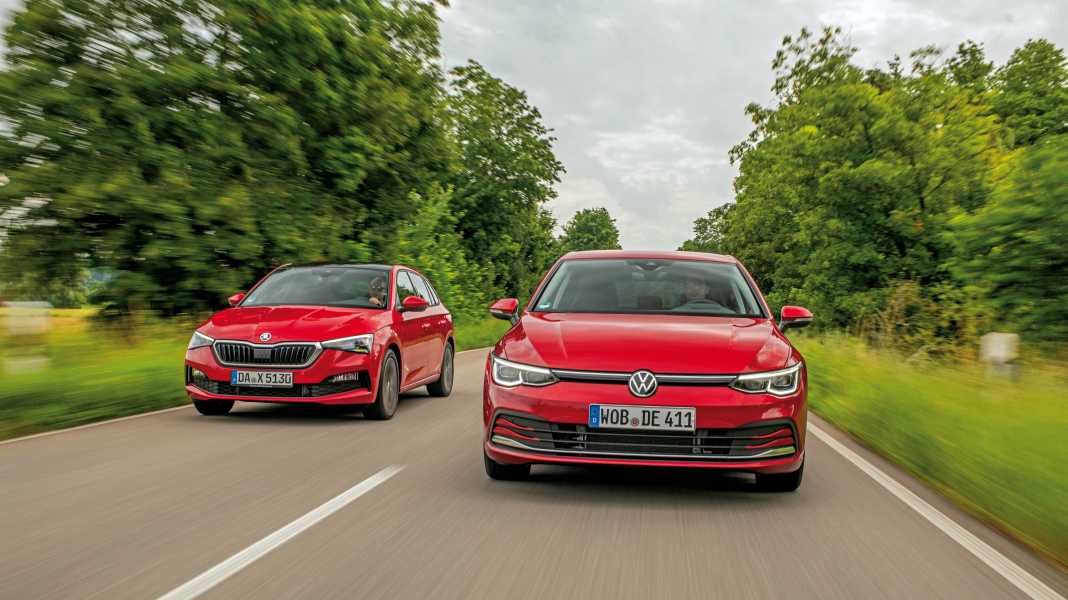 Vergleichstest: Skoda Scala 1.5 TSI vs. VW Golf 1.5 TSI – Gefahr für den Klassen-Primus?