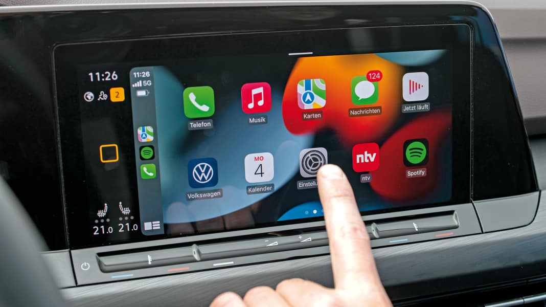 Golf-Infotainment Software-Update: Update für den Golf