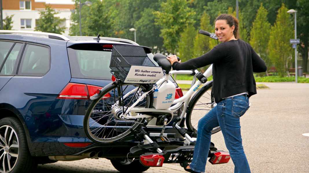 Zubehörtest: Faltbarer VW-Fahrradträger - Mit dem Knirps auf Tour