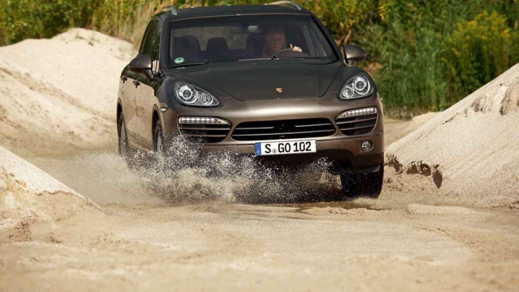 Kurztest: Porsche Cayenne V6 3.6 mit 300 PS - Basis-Lager