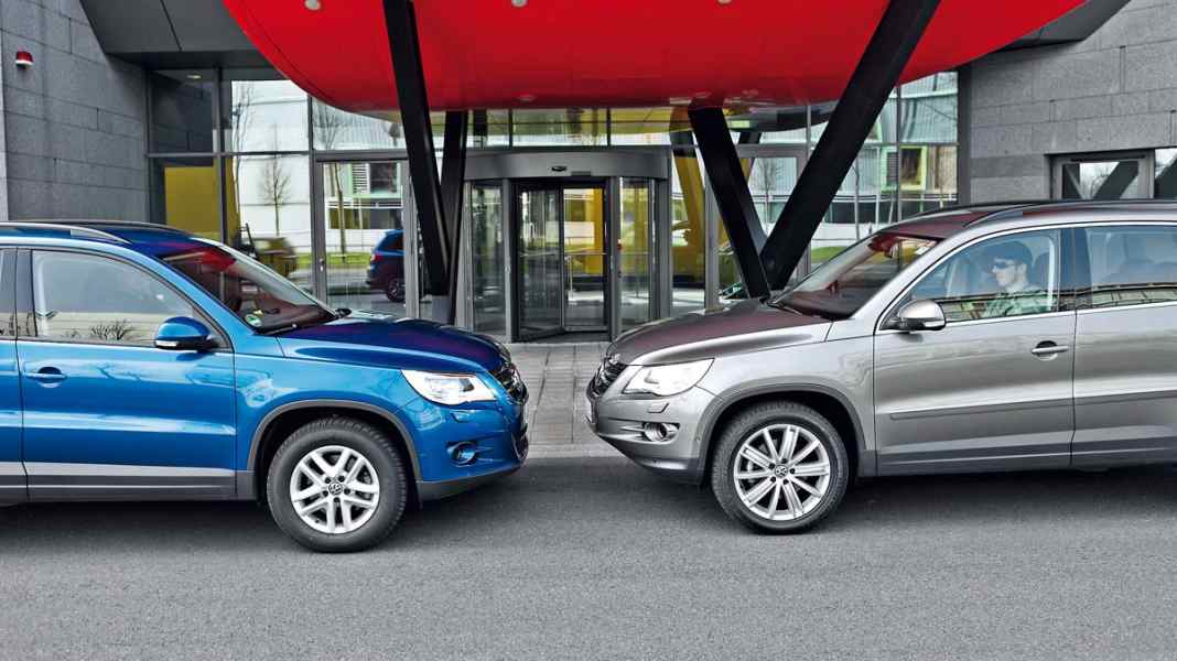 Vergleich: Tiguan 2.0 TDI 4MOTION vs. Frontantrieb - Traktions-Kontrolle