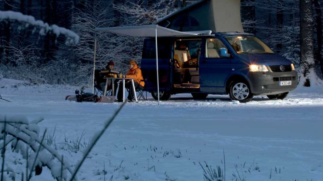 Test: VW T5 California Beach 2.5 TDI 4MOTION - Basis-Camp