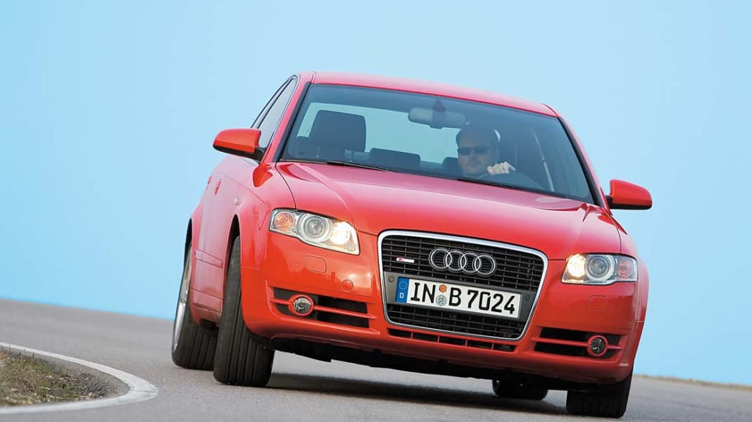 Test: Audi A4 3.0 V6 TDI mit 204 PS - RED BULL
