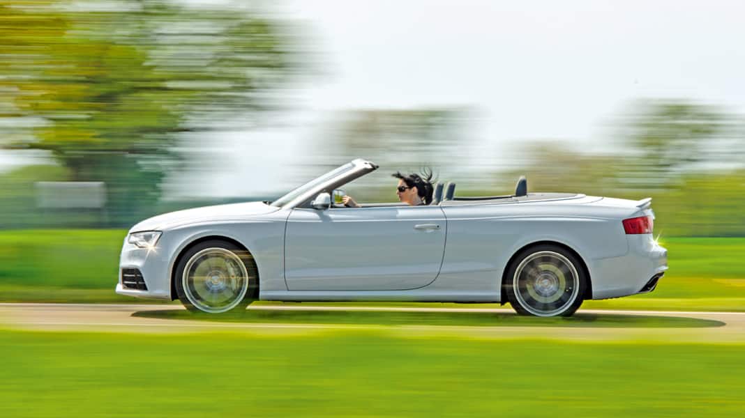 Test: Audi RS5 Cabrio 450 PS - Open Air-Konzert