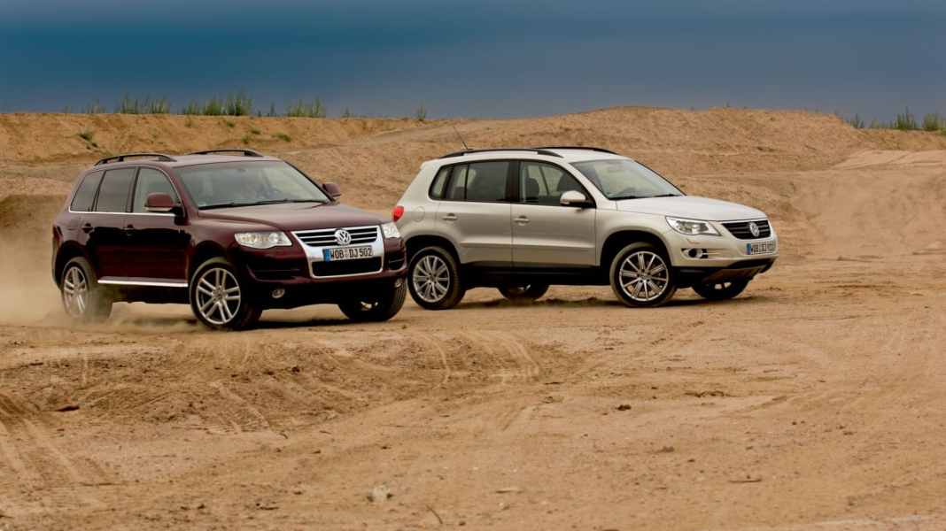 Vergleich: Tiguan 2.0 TDI gegen Touareg R5 TDI - Mehr oder weniger?