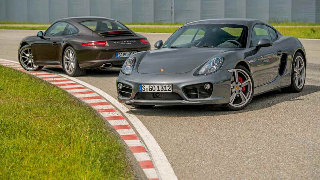 Vergleichstest: Porsche Cayman S vs. 911 Carrera - Familien-Bande