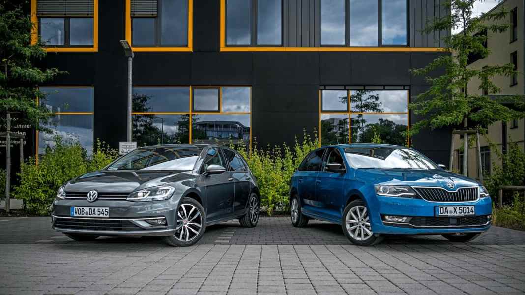 Vergleichstest: Skoda Rapid Spaceback vs. VW Golf - Kompakte Klassiker